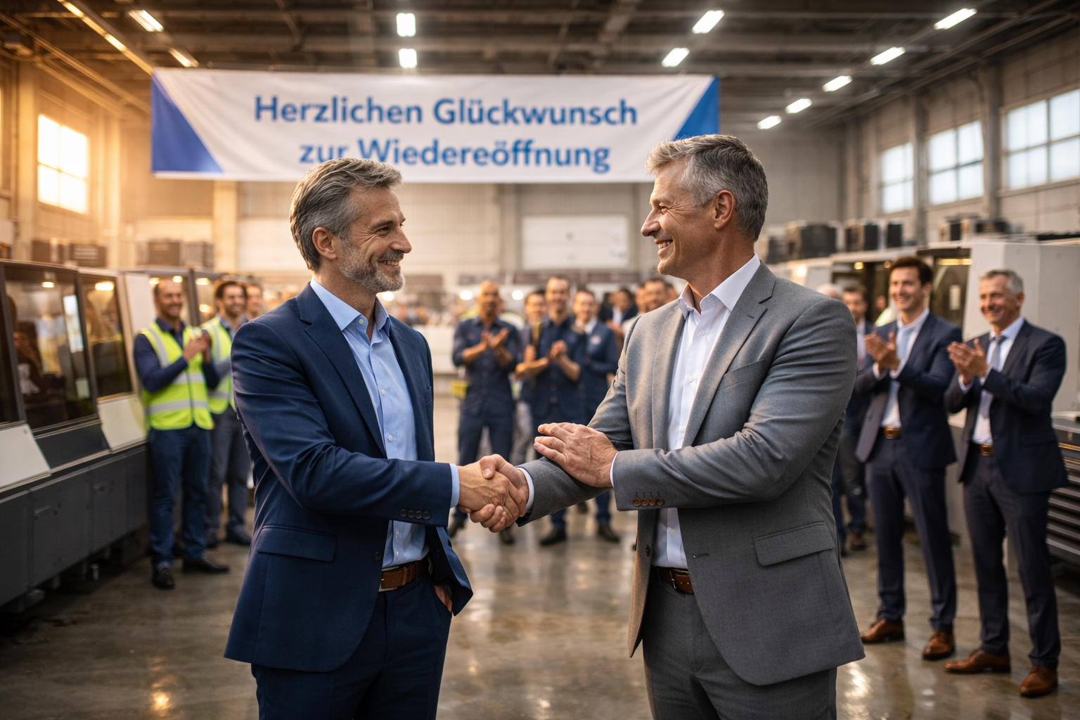 Wiederaufbau nach Brandschaden – modernes Industrieatelier