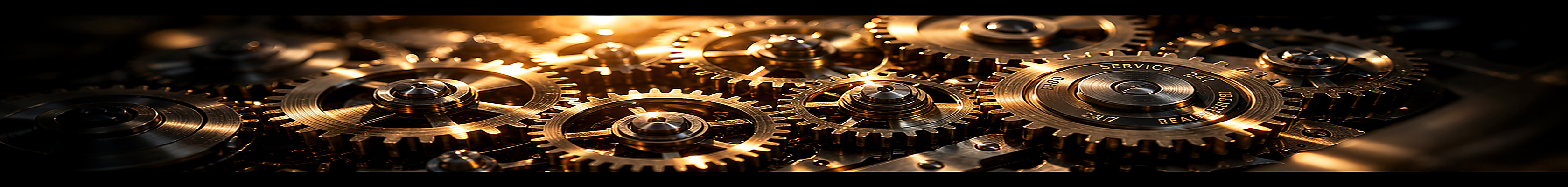 Präzisions-Zahnräder – fortlaufender Service und Betreuung