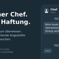 Falscher Chef, echte Haftung: Angestellter soll über 50 Millionen Euro ersetzen